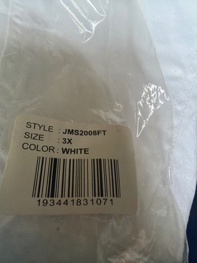 Just My Size Women’s Plus White 2 Pocket Pull On Shorts Size 3x Nwt — image 8 of 8